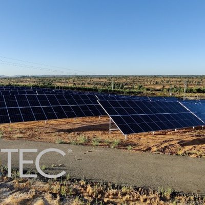 La CR Piedras del Guadiana ya cuenta con una instalación fotovoltaica de 620Kw ejecutada por la empresa HYFOTEC